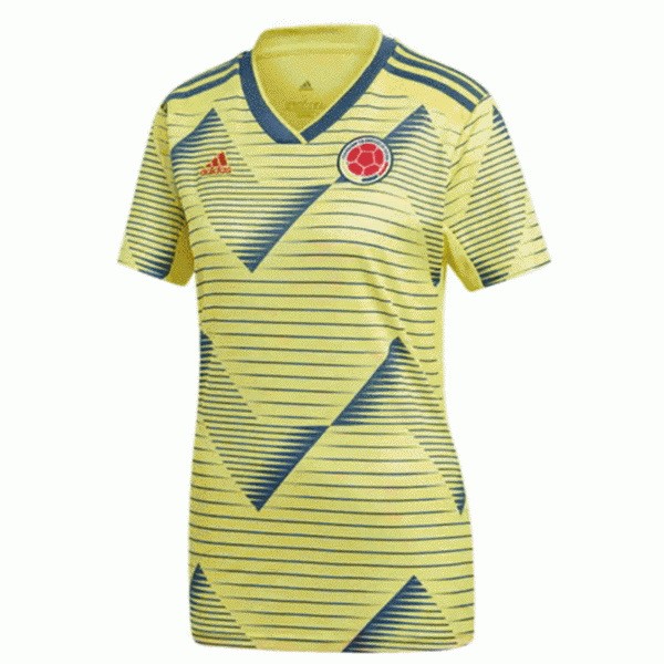 Camiseta Colombia 1ª Mujer 2019 Amarillo